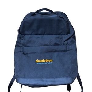 Nickelodeon Animation Studio Black Backpack Laptop Bag Employee Exclusive Promo